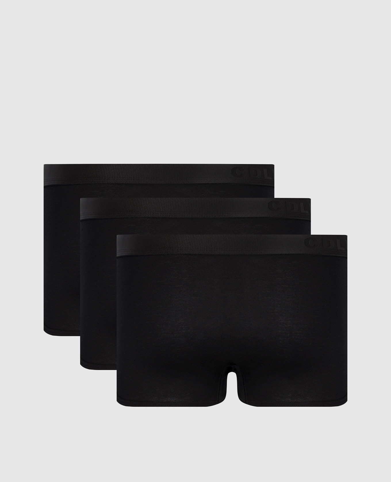 

Set of black boxer trunks CDLP