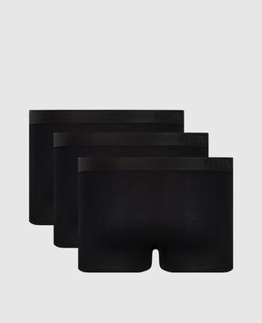 CDLP Set of black boxer trunks MUW001011623