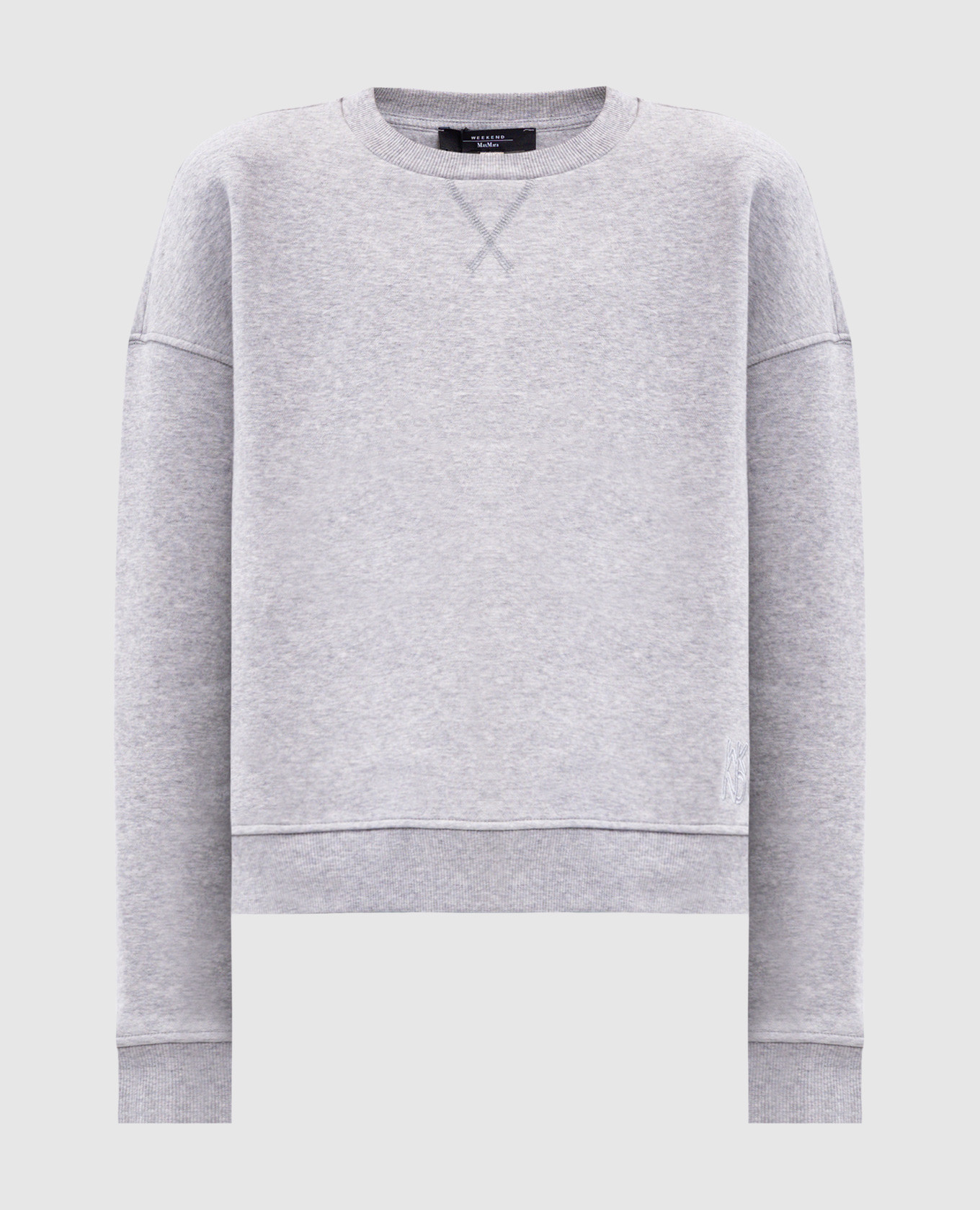 GERBA grey melange sweatshirt Max Mara Weekend