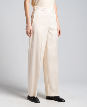 Rohe Beige pants made of wool 41130005