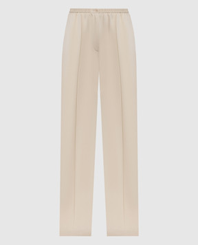 JOSEPH Beige Tahiti wool pants JP001731