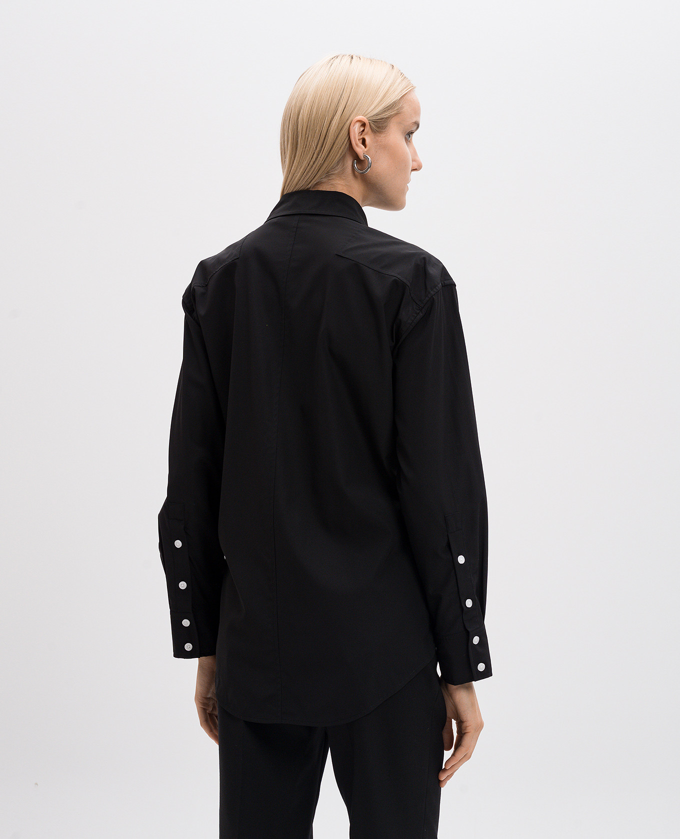 

Black blouse Demi with silk PROENZA SCHOULER