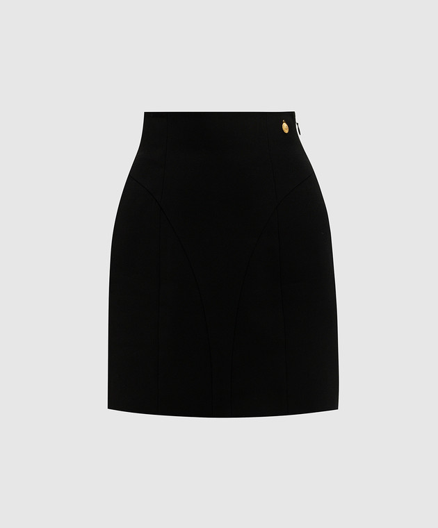 スカート BALMAIN Woman Skirt Black DF1LA465VB00 0PA Balmain - Black high rise mini skirt DF1LA465VB00 - shop