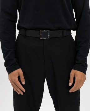 Orciani Reversible leather belt with logo U08323CDT