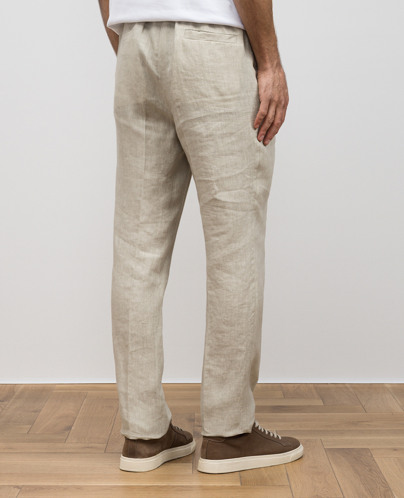 

Beige linen pants Cashmere&Whiskey