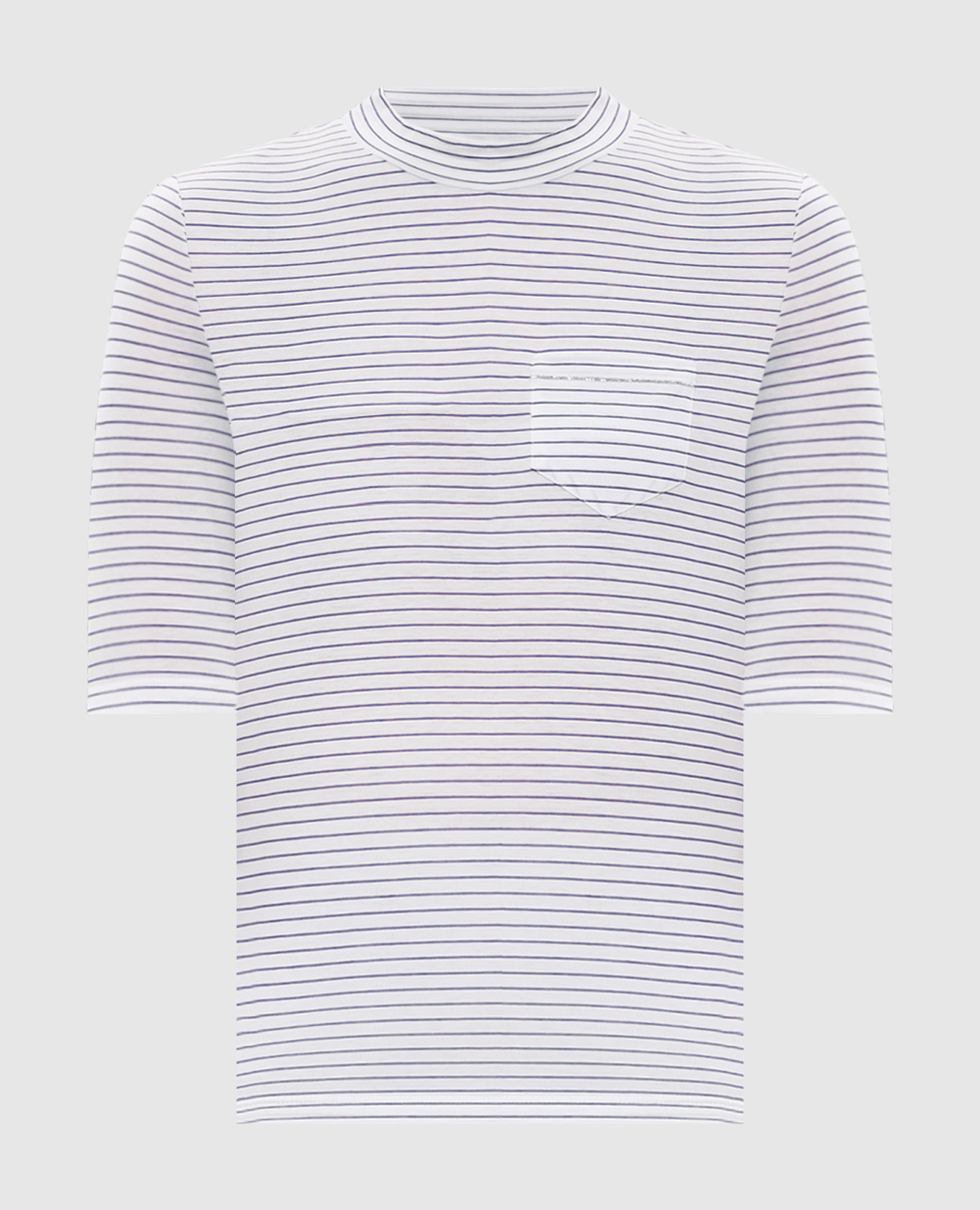 White striped T-shirt Peserico