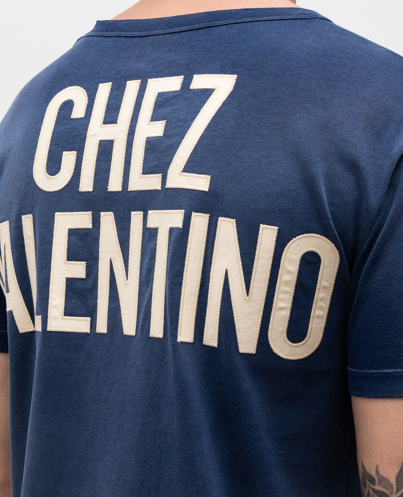 

Blue T-shirt with print Valentino