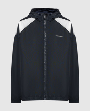 Dolce&Gabbana Black jacket with logo print G9ARWTFUMO5