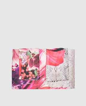 Roberto Cavalli A set of bed linen in a floral and animalistic print H0100000048С108