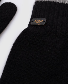 MooRER Black gloves EASTON with logo EASTONCWS