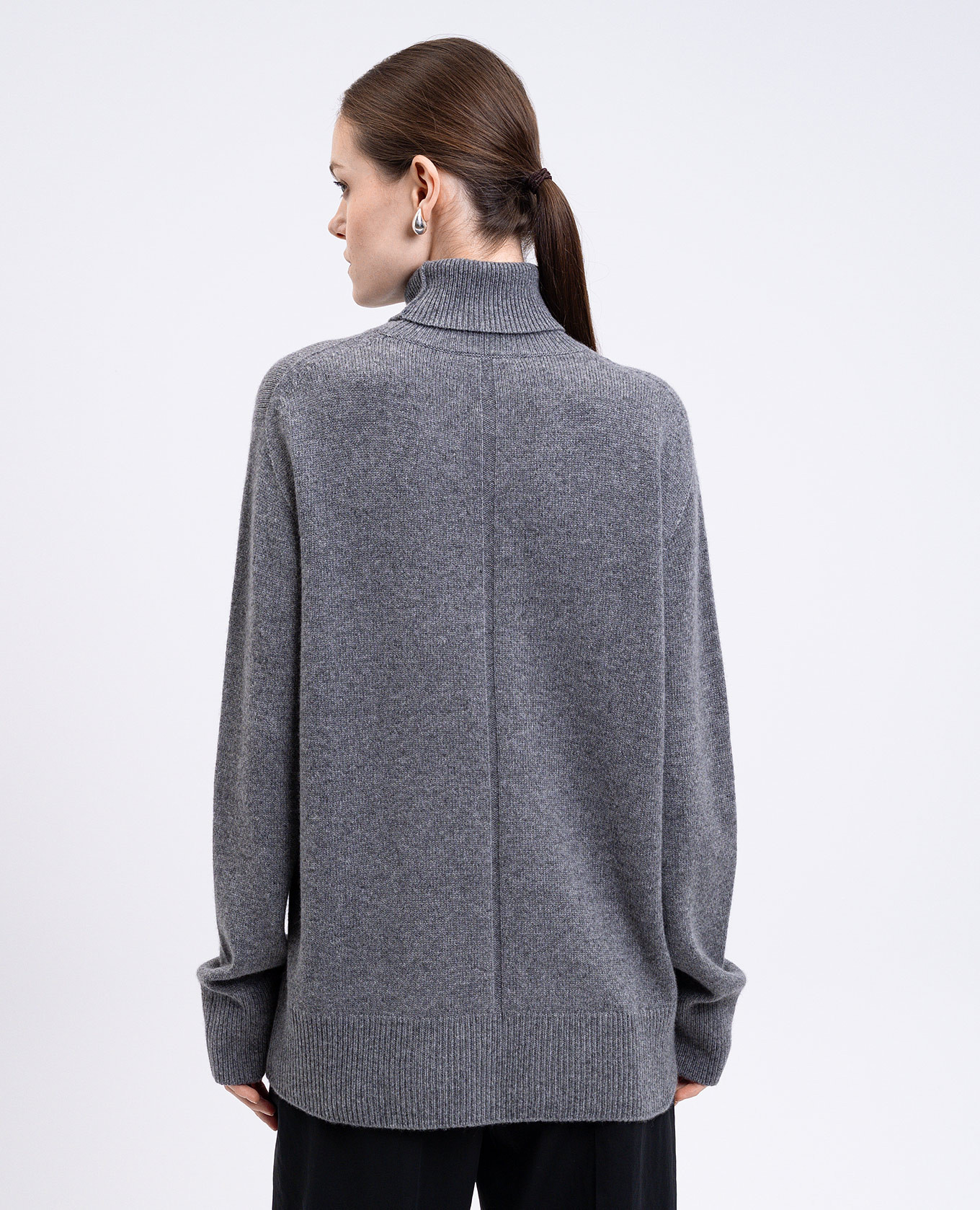 

Stepny gray wool and cashmere sweater The Row, Grey