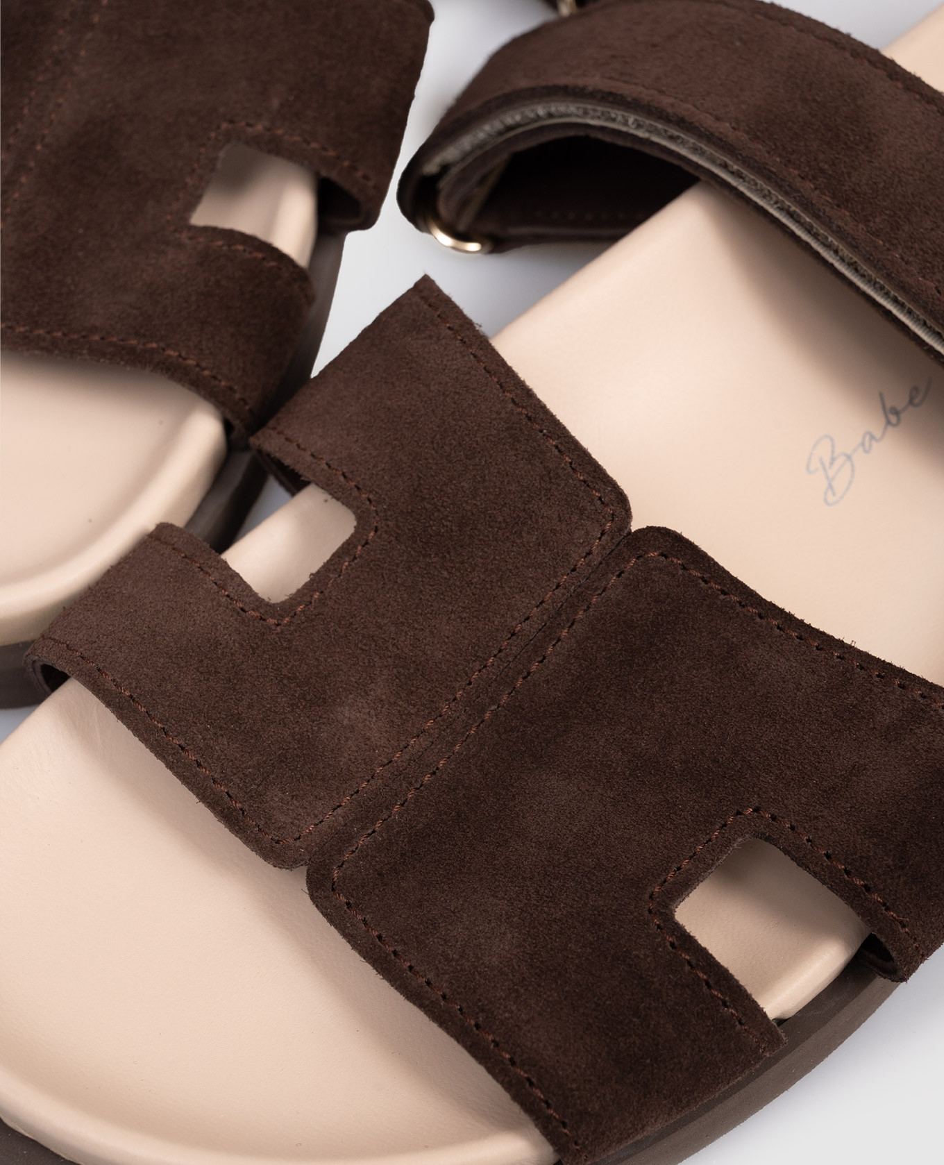 Brown suede flip-flops Babe Pay Pls 5