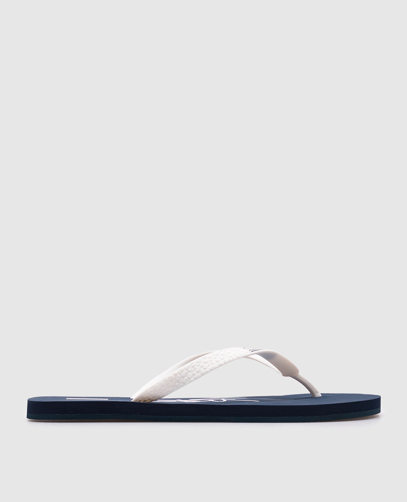 

Blue flip-flops with logo Vilebrequin