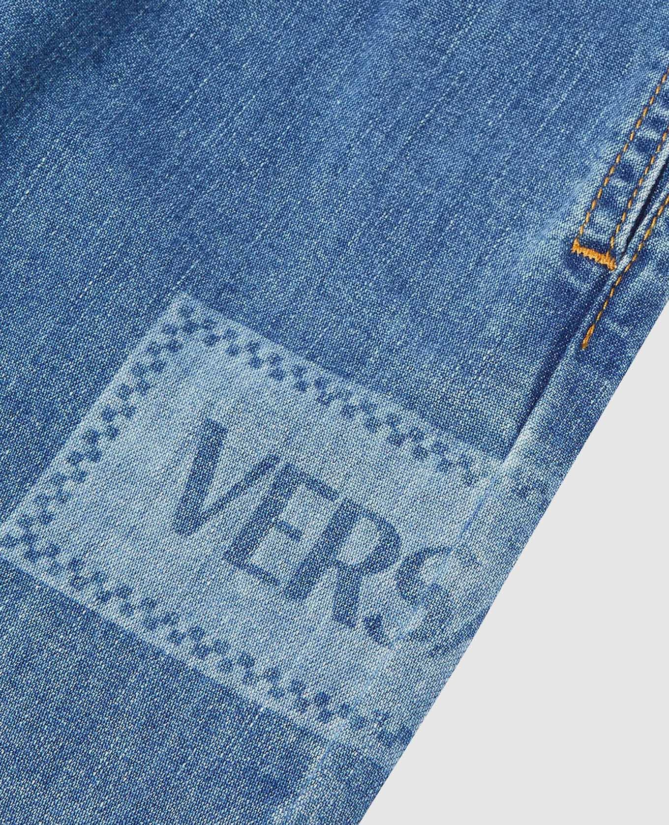 

Children's blue jeans with logo Versace