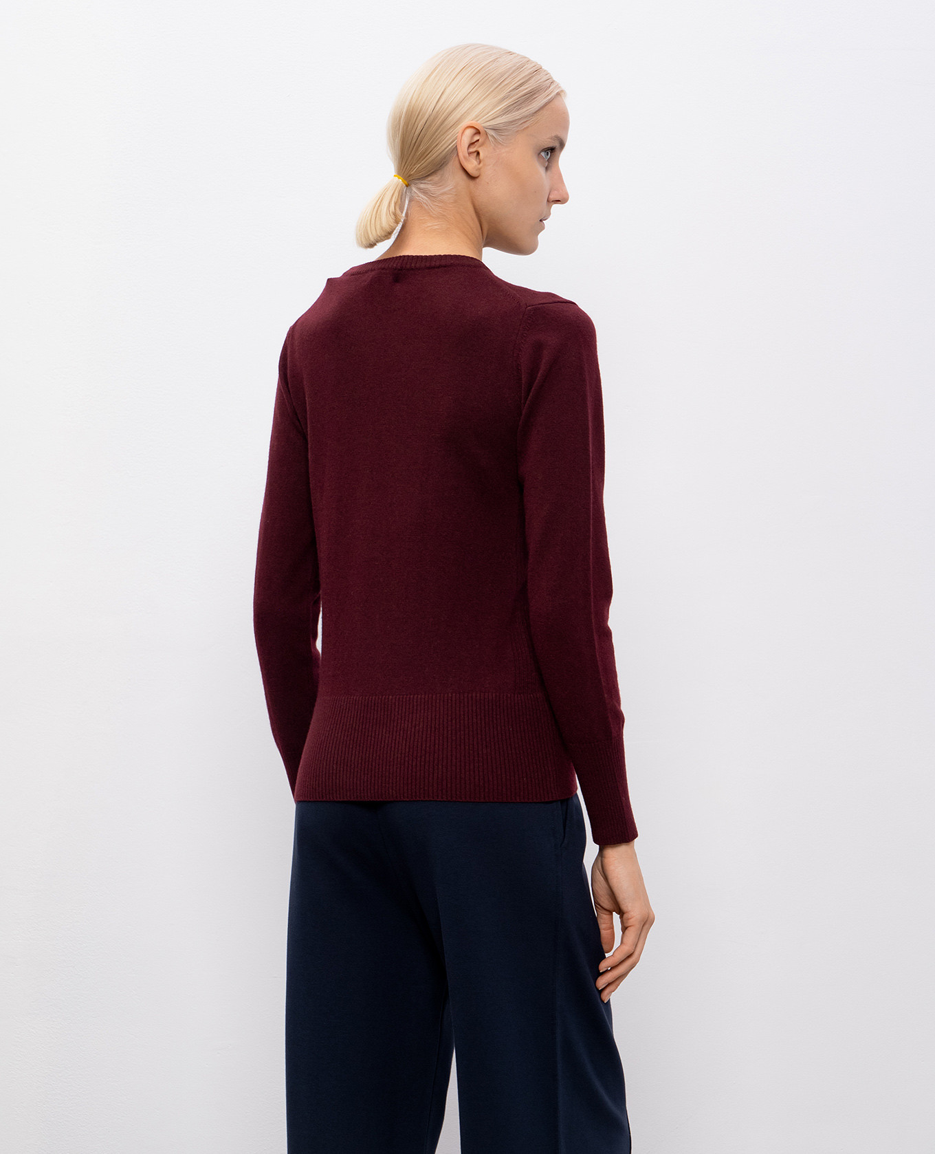 

Burgundy sweater with wool and cashmere Woolrich