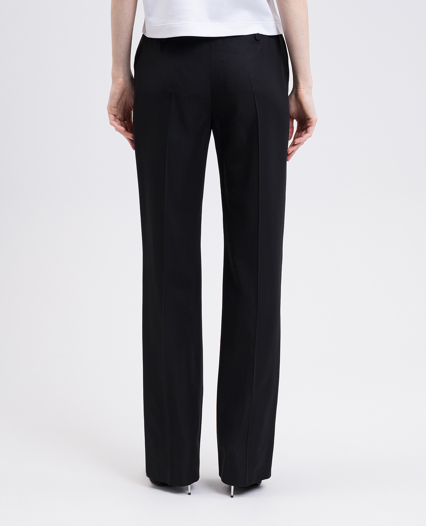 

Black pants with wool Alexander McQueen