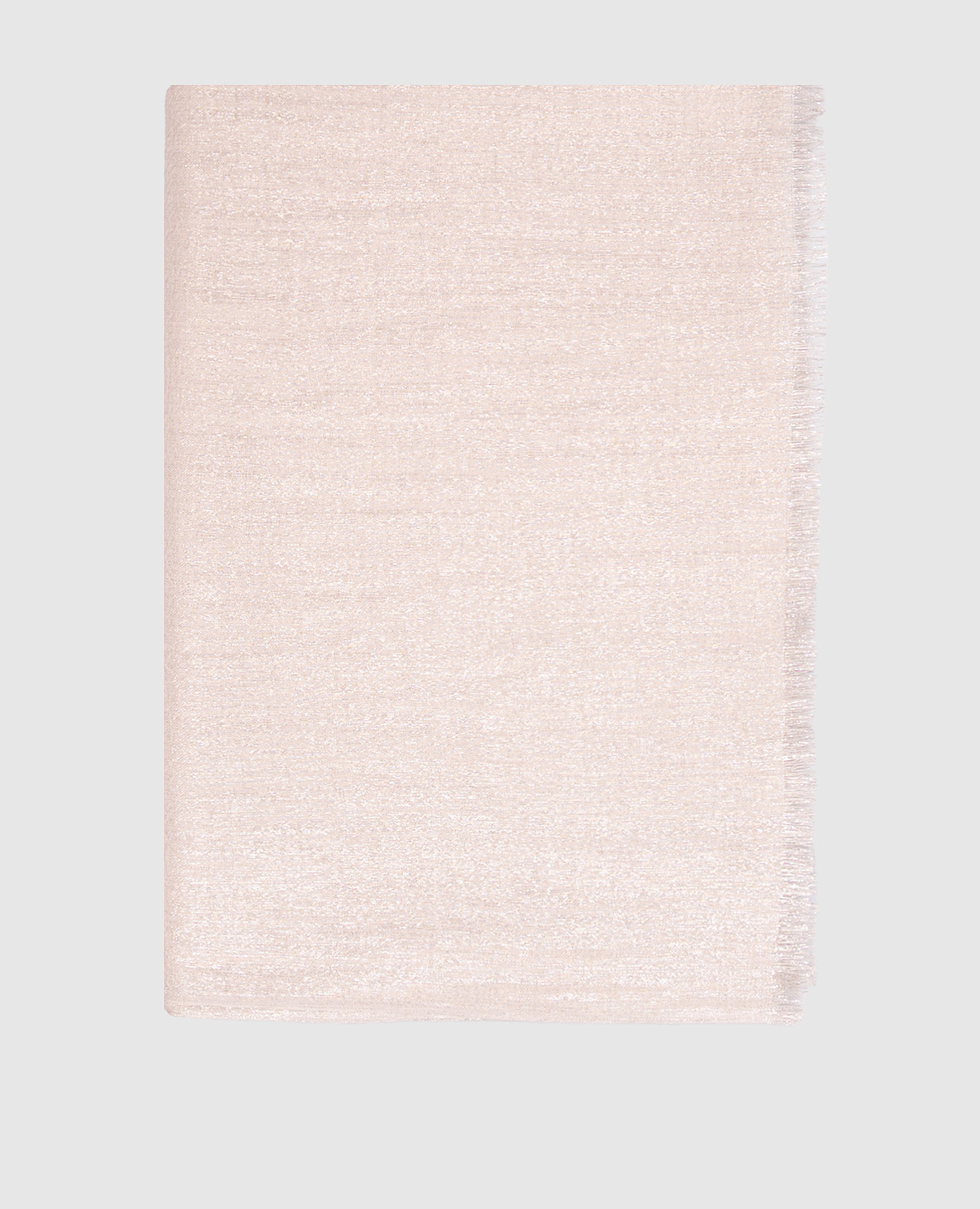 Beige cashmere and silk stole Brunello Cucinelli