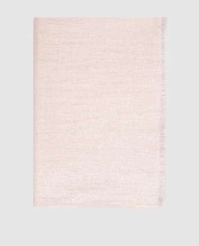 Brunello Cucinelli Beige cashmere and silk stole MSCDAR097P