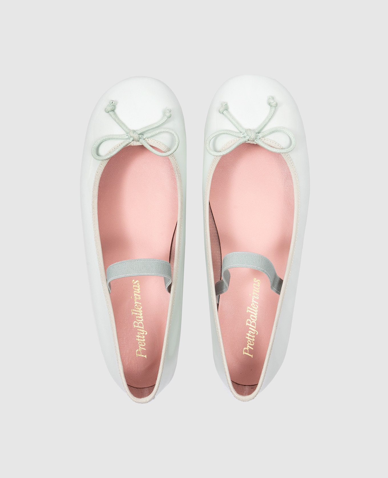 Children's patent leather blue ballet shoes Hannah Pretty Ballerinas 4
