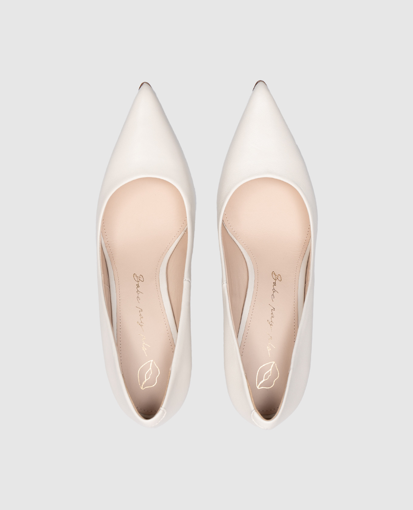 

White leather shoes Babe Pay Pls
