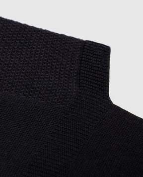 RiminiVeste Black socks-footprints WN8006SALVAPIEDE