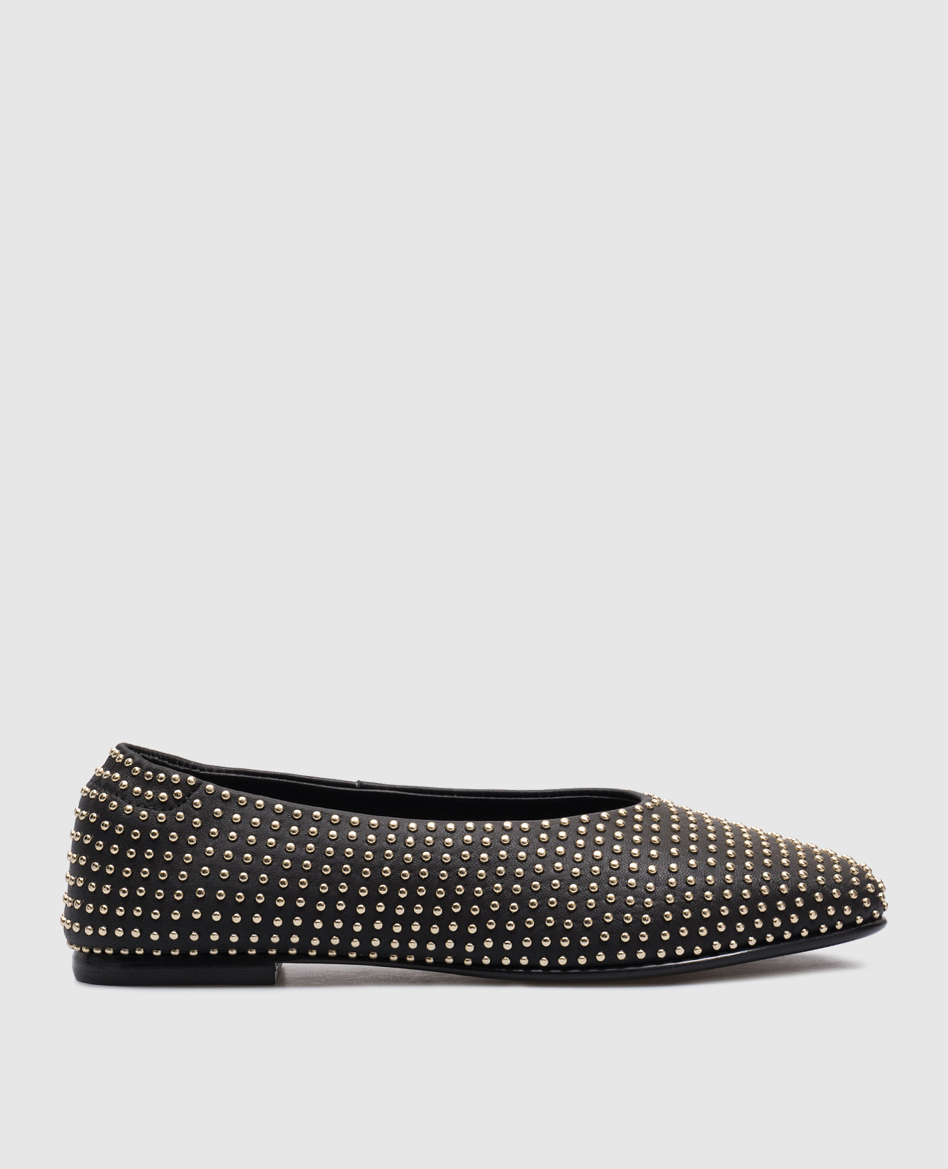 

Eden black leather ballet flats Simkhai