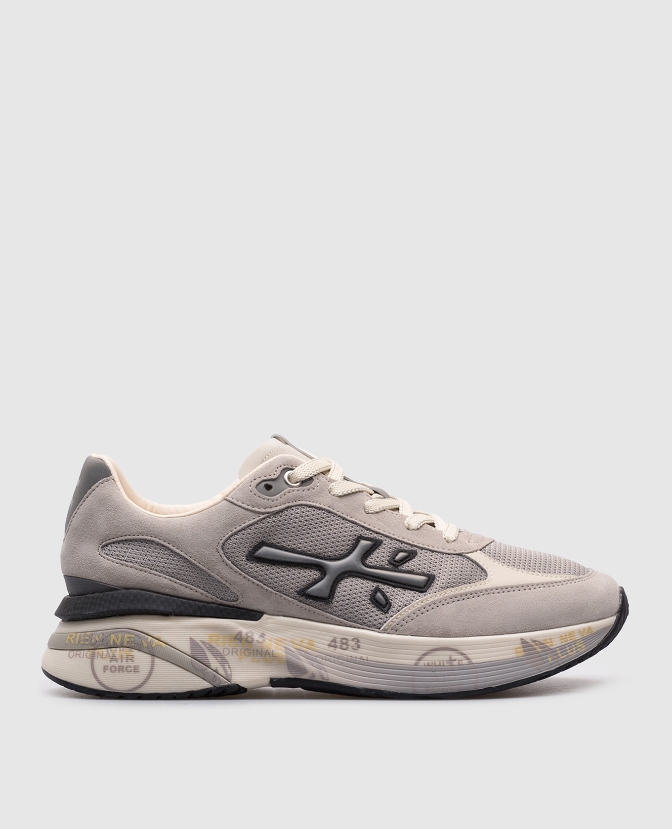 

Gray combination sneakers MOERUN Premiata, Grey