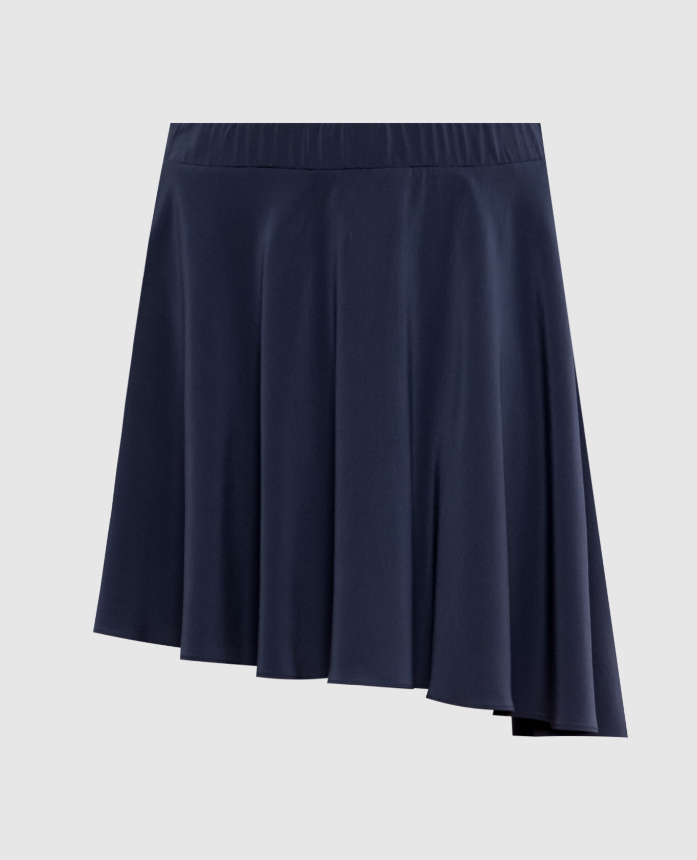 

Blue silk mini skirt Brunello Cucinelli