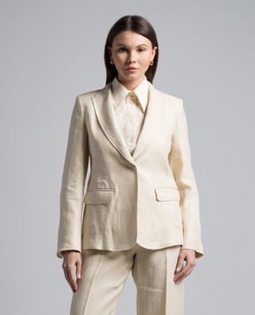 Max Mara Weekend NALUT beige linen jacket NALUT