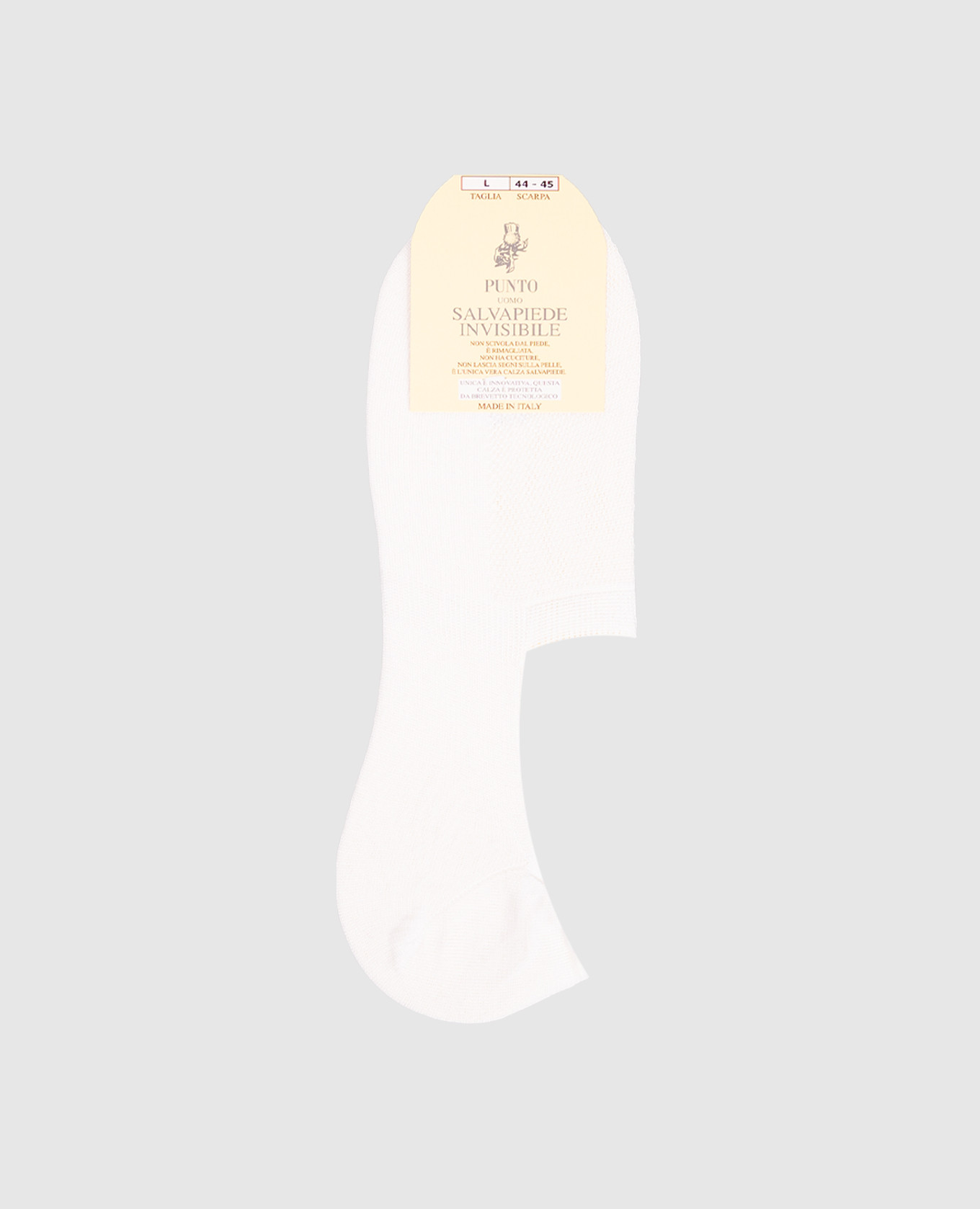 

White socks with footprints RiminiVeste
