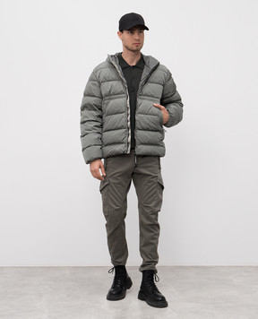 C.P. Company Green polo with wool MKN038A005528A