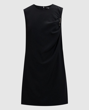 Versace Black mini dress with a hairpin 10186231A12369