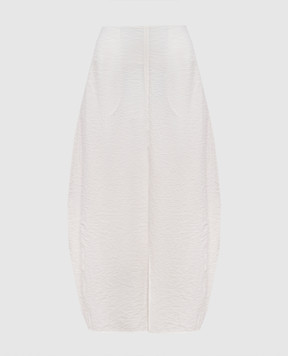 Toteme White silk skirt with slit 252WRB0275FB0368