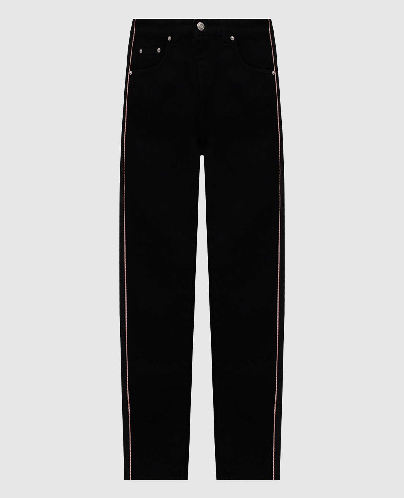

Black jeans with stripes Alexander McQueen