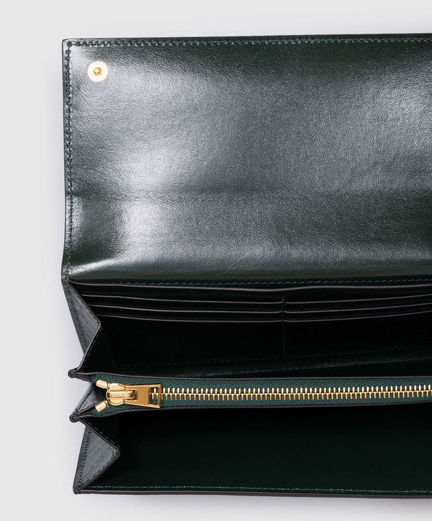 長財布 TOM FORD SS25 Wallet on chain logo (S0487LCL395X 1N001) Men's Designer Small Leather Goods | TOM FORD Fashion | Tom