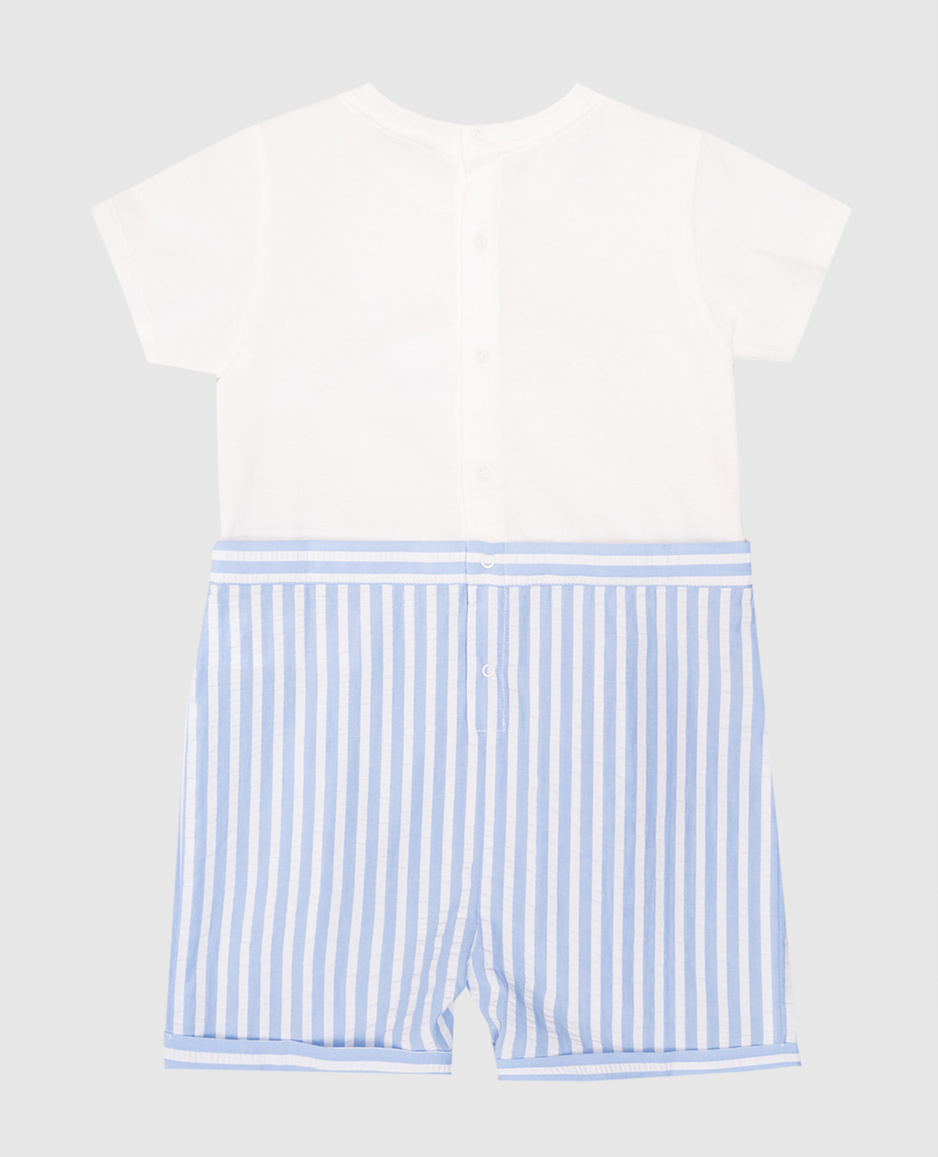 Children's jumpsuit with logo Dolce&Gabbana, White