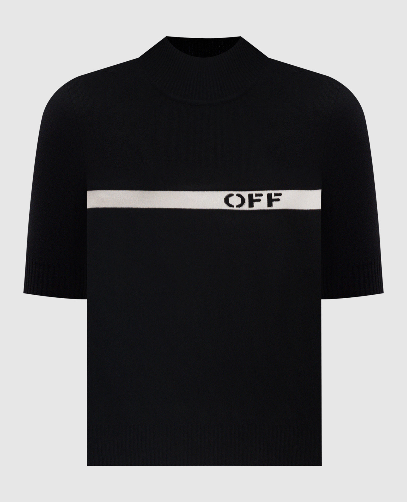 

Black top with logo Off-White