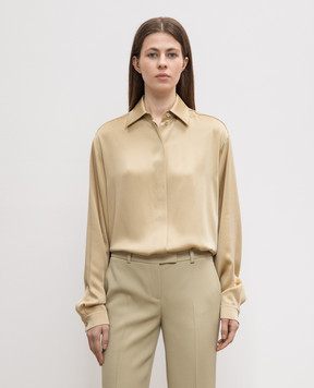 Michael Kors Charmeuse beige blouse CWA7250258