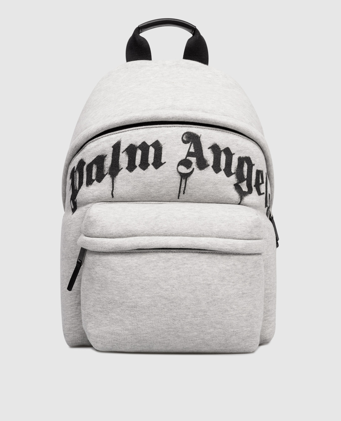 

Grey backpack with Spray logo print Palm Angels