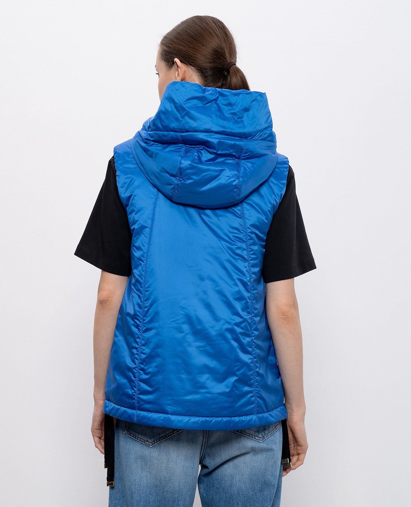 

GREENGO blue hooded vest Max Mara