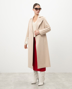 Gabriela Hearst Isiah beige cashmere pullover 1249745A090
