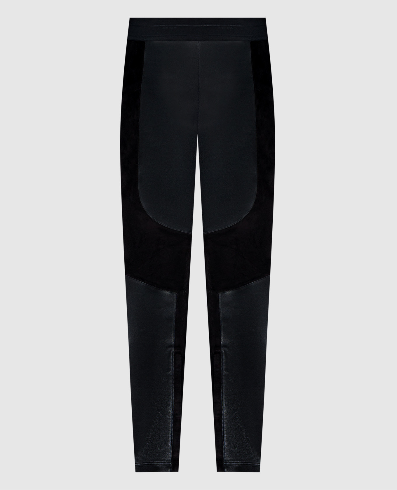 Black leather leggings helmut lang