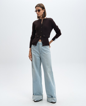AGOLDE Blue jeans with a distressed effect A9159B1206