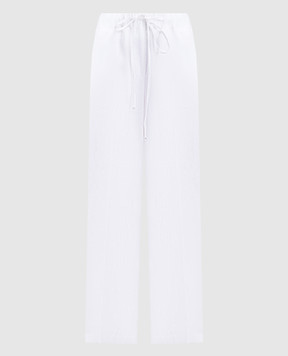 Babe Pay Pls White linen pants 0D26010514