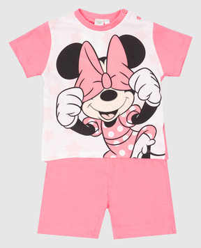 RiminiVeste Children's pink Disney pajamas with Minnie Mouse print WD101310