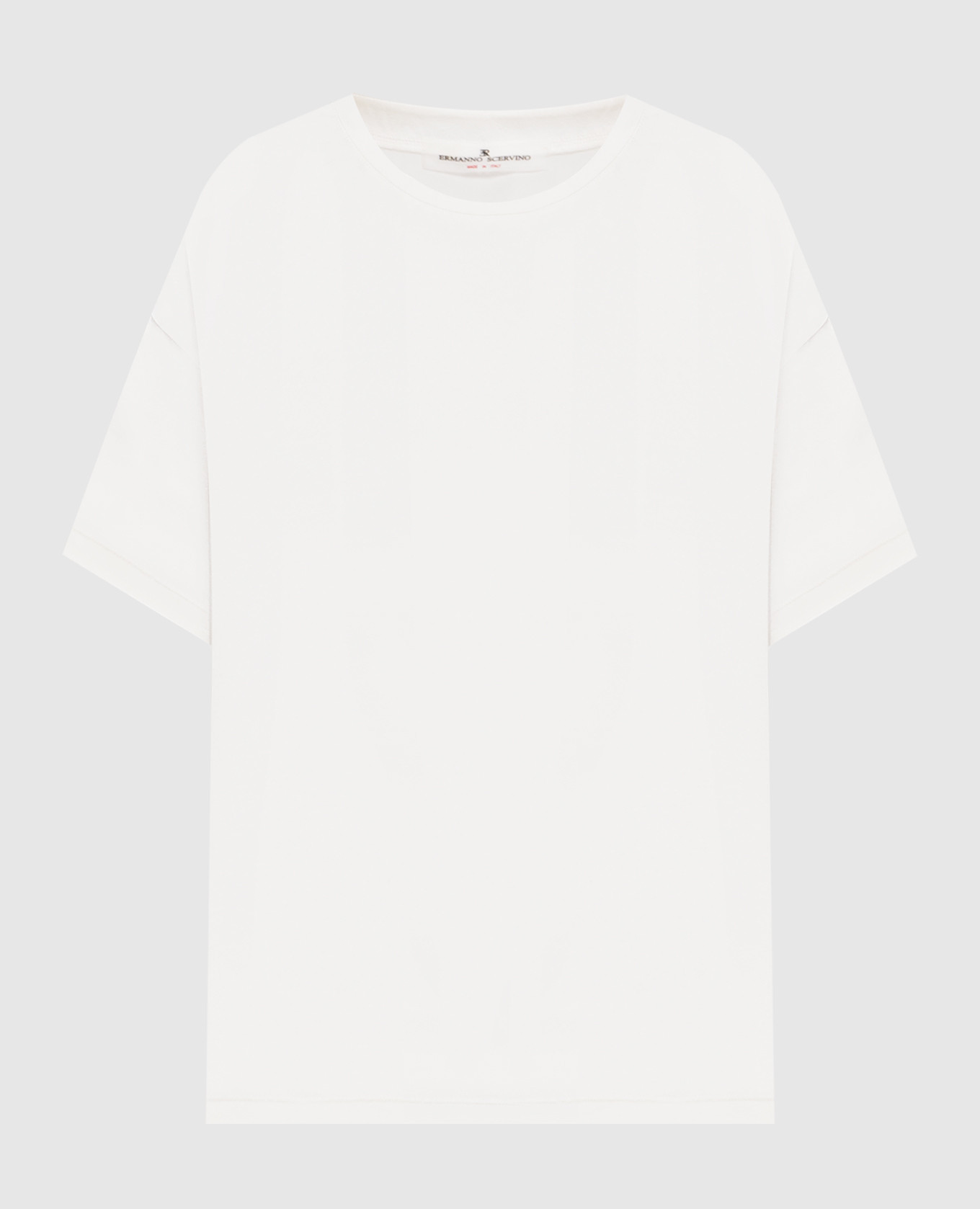 

White silk top Ermanno Scervino
