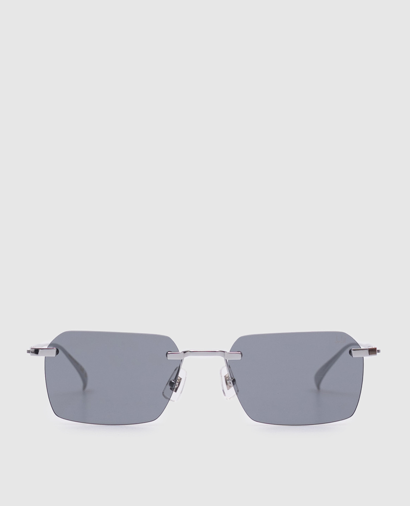 

Silver sunglasses with logo Dunhill