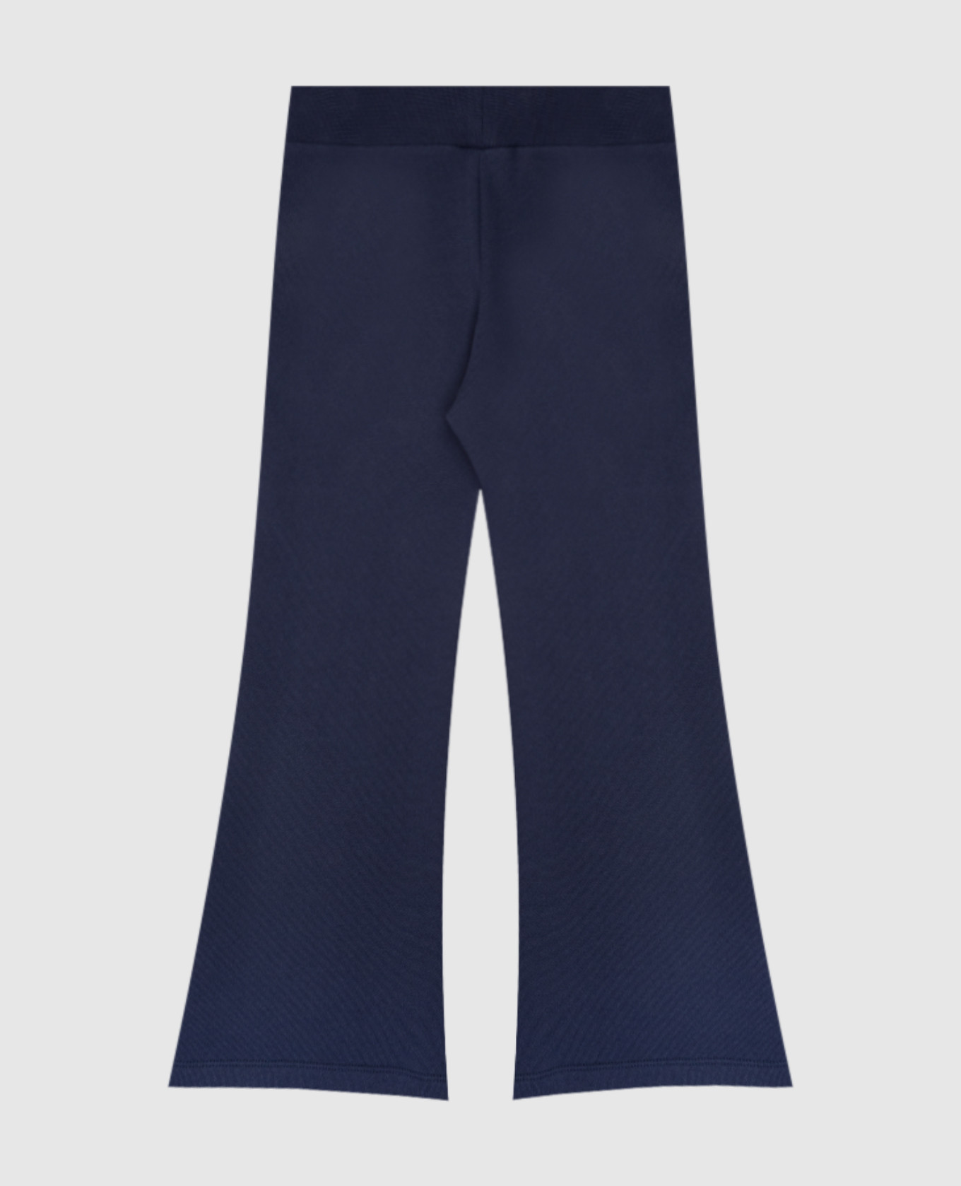 

Children's blue flared pants with crystals Versace