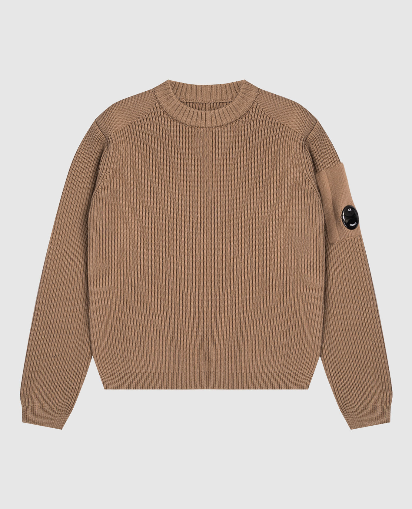 

Children's brown sweater with logo C.P. Company
