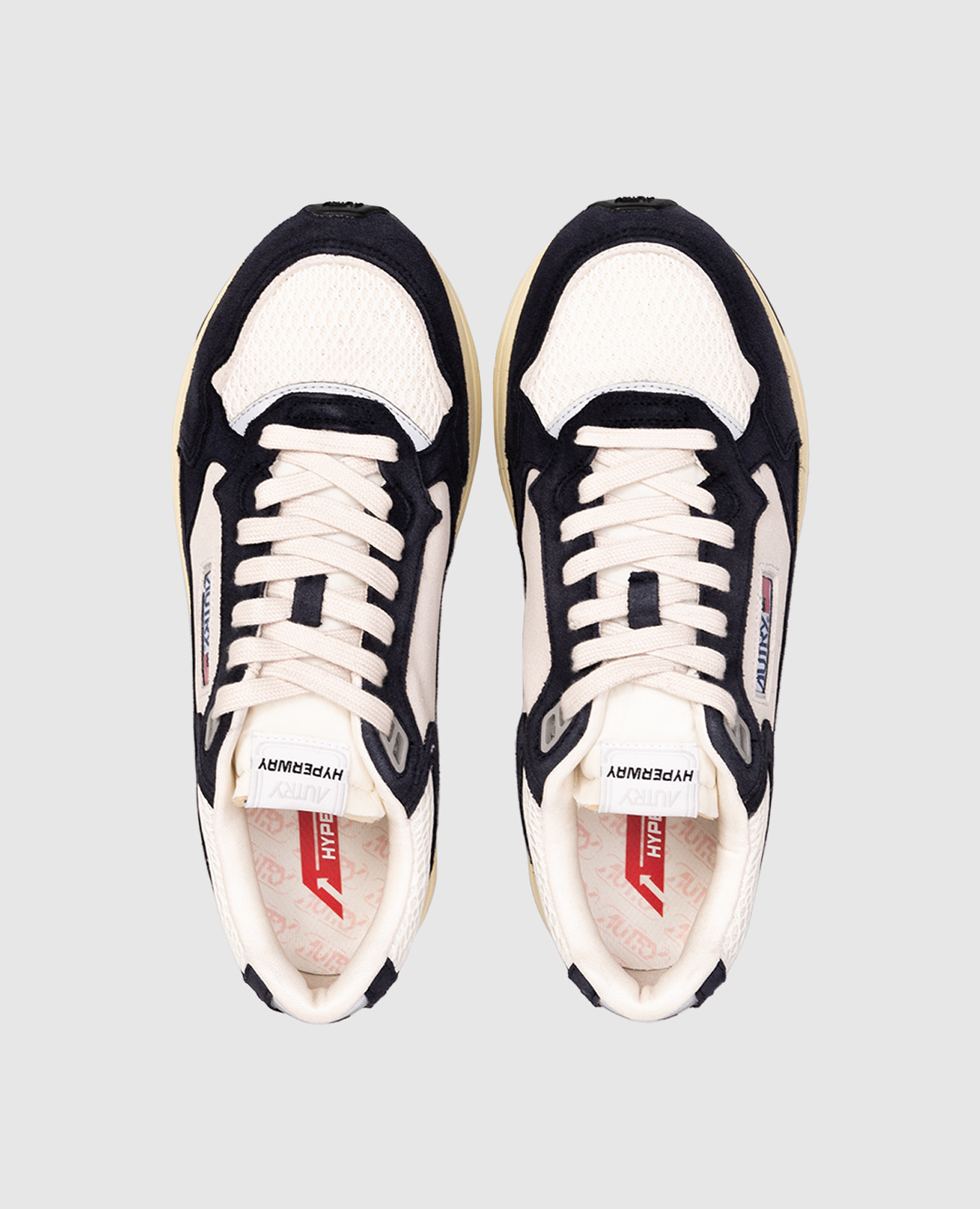 

Hyperway combination sneakers AUTRY, White